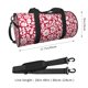 thumbnail image 2 of Easygdp Red Flowers Bolsa de Viaje, Bolsa de Mano, Bolsa de Gimnasio, Bolsa de Equipaje para Viaje, 2 of 6