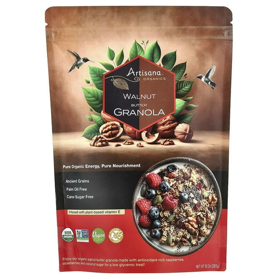 Artisana, Organics, Walnut Butter Granola, 10 oz