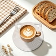 thumbnail image 4 of Woven Round Placemats with Thermal Insulation – Durable, Heat-Resistant Table Mats for Kitchen and Dining Room Settings, 4 of 5