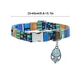 thumbnail image 3 of JoyMoreToys Soft Durable Waterproof Pet Collar with Metal Buckle and Decorative Pendant, Easy to Clean, Quick Release Pet Collars Adjustable for Small Medium Pet, 3 of 6