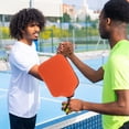 thumbnail image 4 of TABLZONE 2Pcs Multifunctional Orange Pickleball Paddle Holder with Waterproof Racket Protection, 4 of 6
