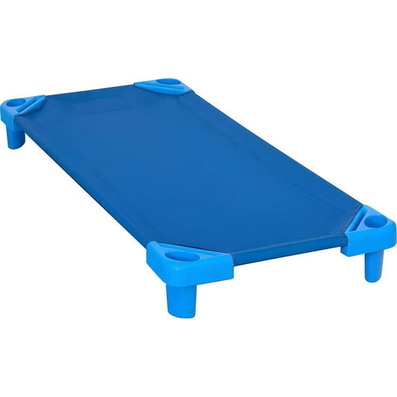 Kore Design Stackable Toddler Cot 40" x 23" x 7" Blue (KD-KC4311)