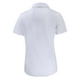 thumbnail image 3 of Women's-Cutter & Buck  White Atlanta United FC Prospect Eco Textured Stretch Recycled Polo, 3 of 3