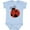 AE-Light Blue, variant on Ladybug, Red Ladybug, Cute Ladybug, Ladybird Girls Baby Bodysuit