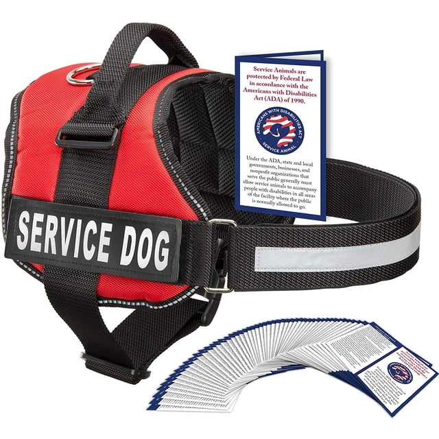 Chaleco Industrial Industrial Puppy para perros de servicio con correas de velcro