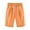 Orange, variant on Mixpiju Women's Summer Shorts Lace Up Elastic Waistband Loose Pants, Drawstrings Shorts Casual Loose Comfy Summer Beach Shorts with Pockets Blue L