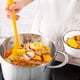 thumbnail image 4 of Wok antiadherente de 5 piezas de utensilios de cocina con mango de tubo de silicona - Juego de utensilios de cocina, 4 of 5