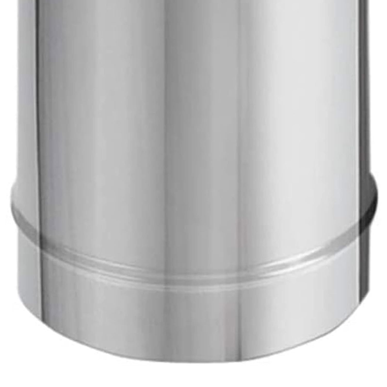 DuraVent DuraBlack 6DBK-12 6 Inch Single Wall Steel Wood Burning Adjustable Chimney Stove Pipe Connector to Vent Smoke and Exhaust, Black