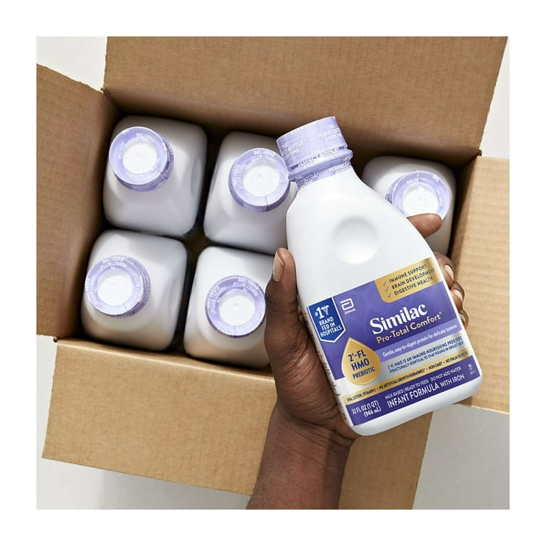 Similac Pro-Total Comfort Ready-to-Feed Baby Formula, 32-fl-oz