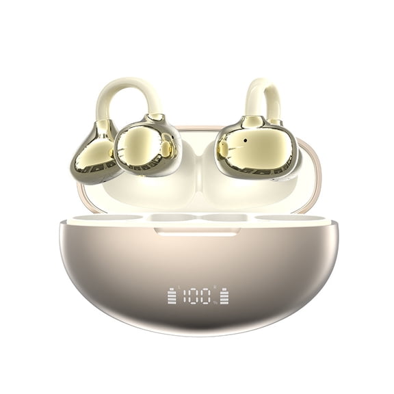 Wireless Earbuds Bluetooth 6.1 Ear-clip High-quality Sound Bluetooth Headphones Non-bone Conduction In-ear movement Ultra-long Battery Life