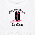 thumbnail image 4 of Inktastic 1st Birthday Cowgirl is One Girls Baby Dress, 4 of 5