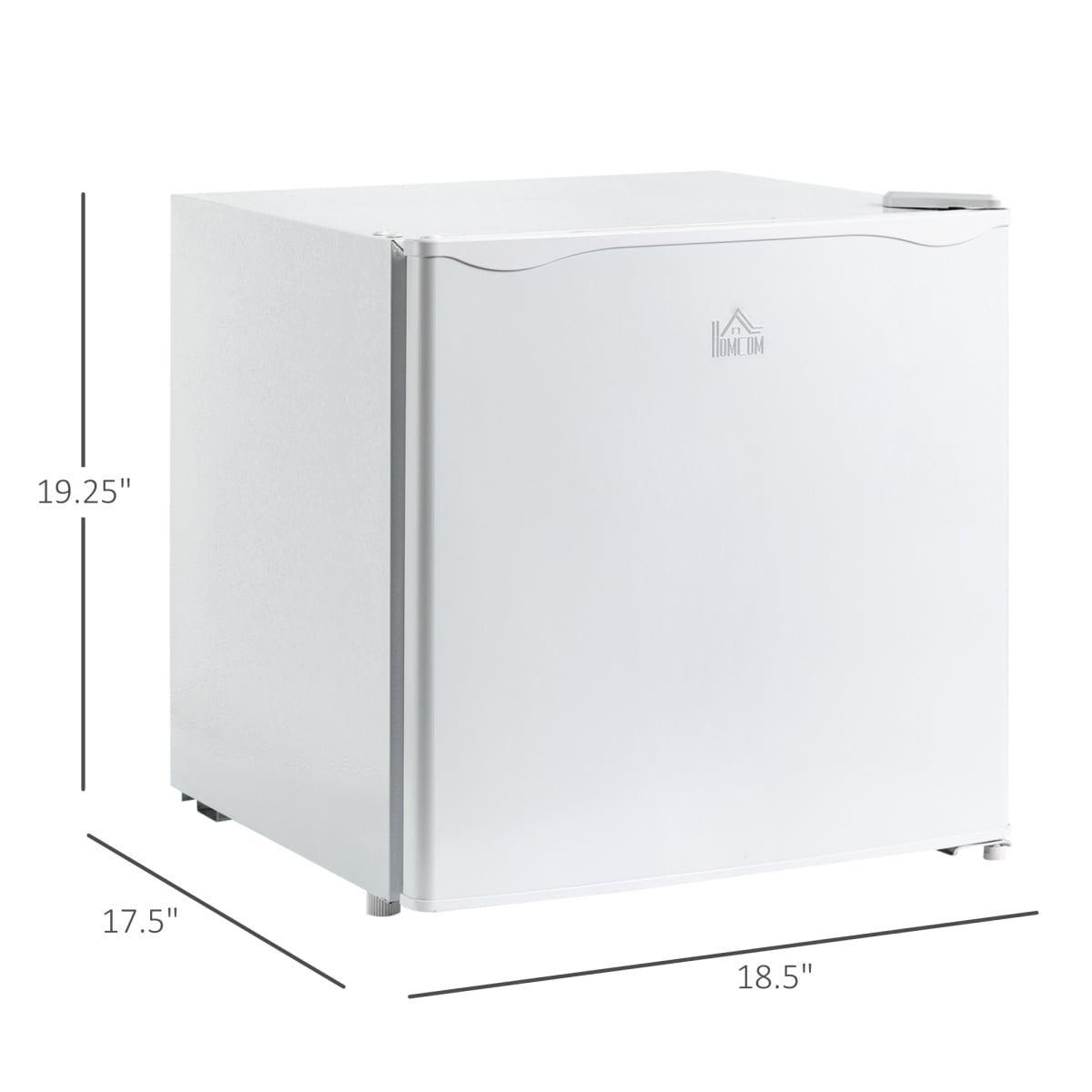1.1 Cu Ft Mini Freezer Countertop Compact Upright Freezer Removable Shelves Reversible Door for Home Dorm Apartment Office White