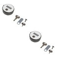 thumbnail image 3 of Maytalsory Combination Cam Lock Tongue Camlock for Cabinet Door Gold Mailbox 26mm 2Set, 3 of 6