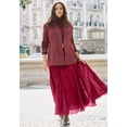 thumbnail image 5 of Jessica London Women's Plus Size Suede Blazer, 5 of 5