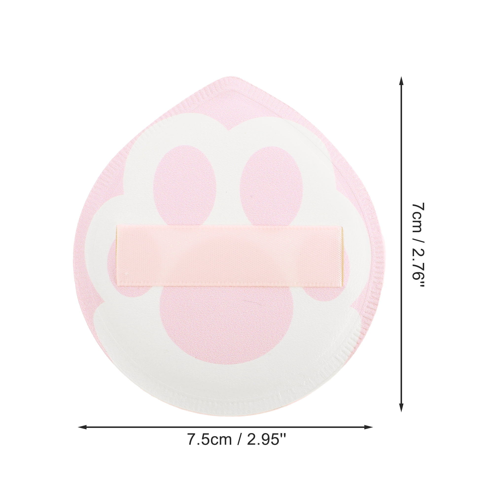 Unique Bargains 1 Pc Portable Cat Paw Face Makeup Sponge Pink
