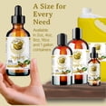 thumbnail image 2 of Aceite de Jojoba 100% Pureza Prensado en Frío Orgánico Anti-inflamatorio para Cabello, Piel, Uñas y, 2 of 9