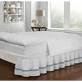 thumbnail image 2 of Easy Fit Adjustable Baratta Stitch Embroidered Bed Skirt, 2 of 8