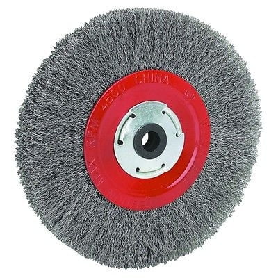 8 Steel Metal Wire Brush Wheel For Bench Grinder Walmart Com