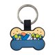 thumbnail image 2 of Placas de identificación personalizadas para mascotas: placas de identificación silenciosas de silicona ligera con grabado permanente para collar., 2 of 6