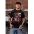 thumbnail image 5 of Chicago Illinois Teddy Bear Graffiti Men's Graphic T Shirt Tees Brisco Brands S, 5 of 6