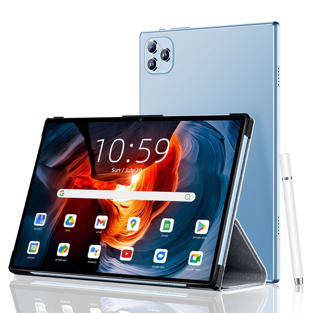 VEAT00L Tablet, 10.1 Pulgadas Android 13 Tablets, 6GB RAM 64GB ROM 128GB Expand, Procesador Octa-Core con WiFi 5G, Pantalla Táctil IPS HD 1280x800, Batería 6000mAh, Bluetooth, Cámara doble, GMS
