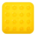 thumbnail image 1 of MOVTOTOP Yellow Plastic Pool Ball Holder Tray for Storage Portable and Easy to Clean 6.5 Inch, 1 of 8