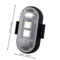 thumbnail image 3 of Yhmxh Home Appliances Wireless Led Lights With RemoteWireless Remote Control Colorful Aircraft Light Explosion Flashing Light Multi Mode Motorcycle Explosion Flashing Magnetic Type, 3 of 9