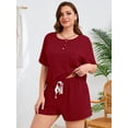 thumbnail image 2 of SHOWMALL Women's Plus outfit Sets, 2 of 7
