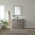 thumbnail image 5 of Miseno Mv701536 Leiza 36" Free Standing Single Basin Vanity Set - White, 5 of 7