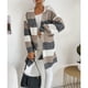 thumbnail image 1 of Cárdigan De Manga Larga Para Mujer Fácil De Combinar Cárdigan De Punto Casual De Moda Para Mujer Otoño Invierno Para Fiesta Para El Trabajo ANGGREK Ropa, 1 of 7