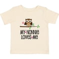 thumbnail image 3 of Inktastic My Nonnie Loves Me Grandchild Girls Baby T-Shirt, 3 of 5