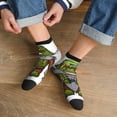 thumbnail image 3 of Rocae Fishing Gnome for Premium Adult Socks,Comfortable, Breathable, and Durable Socks, Perfect for Everyday Wear, 3 of 7