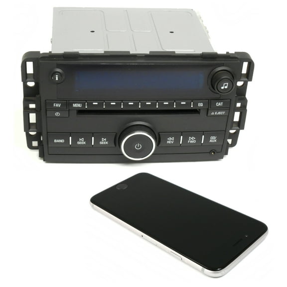 Restored 2007-2008 Chevrolet Monte Carlo Impala AM FM CD Auxiliary Bluetooth 15951758 (Refurbished)