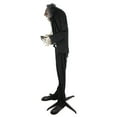 thumbnail image 4 of 6' Lighted Animated Scary Butler Standing Halloween Decoration, 4 of 4