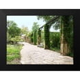 thumbnail image 2 of Highsmith, Carol 14x11 Black Modern Framed Museum Art Print Titled - Paved walkway at the Lady Bird Johnson Wildflower Center, near Austin, TX, 2 of 5