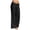 *2-Black, variant on Women's Drawstring Cotton-Linen Pants,Baggy Wide Leg Sweatpants for Women,Ladies Breathable Trousers with Pockets,Mint Green,S-2XL