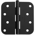 thumbnail image 3 of Cauldham (24 Pack) Heavy-Duty 4" Interior Door Hinges with 5/8" Radius Corners - Black, 3 of 7