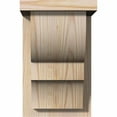thumbnail image 2 of 7 1/2"W x 8"D x 12"H Ridgewood Smooth Corbel w/Backplate, Douglas Fir, 2 of 9