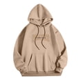 thumbnail image 6 of Mens Jesus Hoodies Christian Religious Graphic Hooded Sweatshirt Letter Print Long Sleeve Pullover Tops XXL, 6 of 7