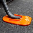 thumbnail image 1 of Kiwav Motocicleta Motocross Kickstand Pad Soporte Naranja X1 Pieza Suelo Blando Estacionamiento Al Aire Libre Antihundimiento, 1 of 5