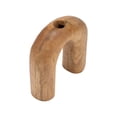 thumbnail image 6 of Sagebrook Home 17559-01 6 in. Wood Horseshoe Vase, Brown, 6 of 9