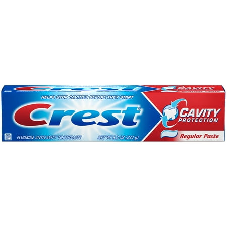 Crest Cavity Protection Regular Toothpaste, 8.2 (Best Toothpaste To Reverse Cavities)