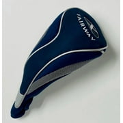 OnCourse Magna Fairway X Headcover (Navy/Silver) - Magnetic Club Cover