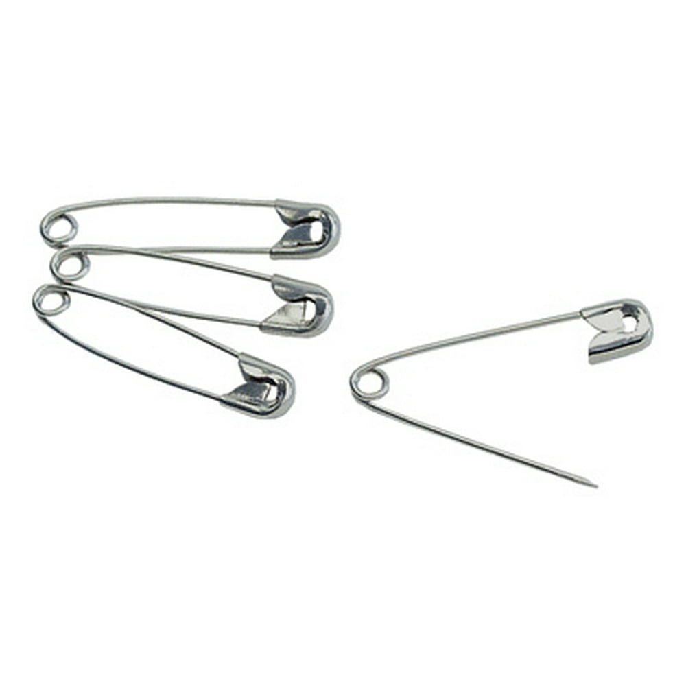 Safety Pin Size 3 Nickel Plated Steel Pack of 144 - Walmart.com ...