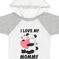 thumbnail image 4 of Inktastic I Love My Mommy with Panda Illustration Boys or Girls Baby Bodysuit, 4 of 5