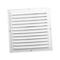 thumbnail image 4 of Cubierta de ventilación Rejilla de ventilación de aleación de aluminio blanca, Rejilla de ventilación cuadrada, Rejilla de de aire para techo 25cm, 4 of 6