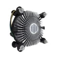 thumbnail image 4 of 2PCS CPU Cooling Fan Radiator Heatsink CPU Cooler Hydraulic Bearing 2400 RPM for LGA 775 1150 1155 1156 1151, 4 of 6