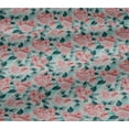 thumbnail image 5 of oneOone Viscose Jersey Dark Peach Fabric Rose Buds Floral Sewing Fabric By The Yard Printed Diy Clothing Sewing Supplies 60 Inch Wide, 5 of 5