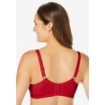 thumbnail image 2 of Comfort Choice Women's Plus Size 3-Pack Cotton Wireless Bra, 2 of 6