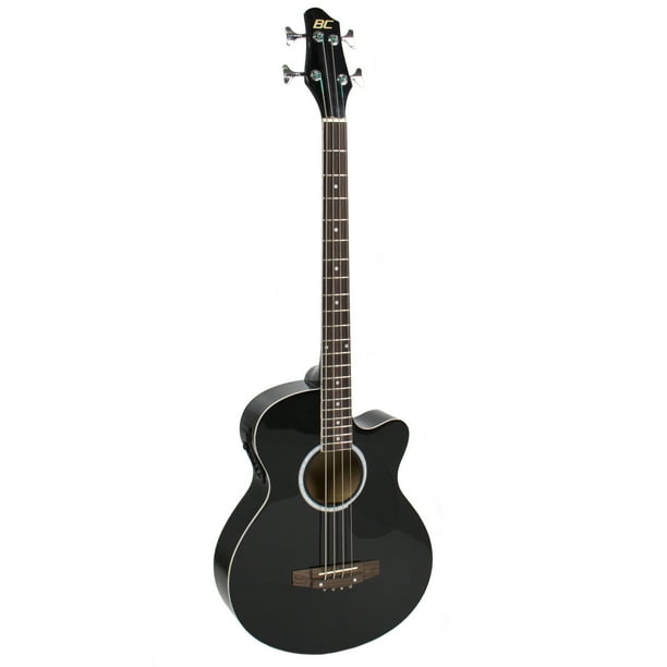 Best Choice Products 22Fret Full Size Acoustic Electric Bass Guitar w